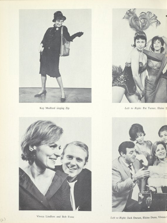 Souvenir program for the 1963 revival of Pal Joey