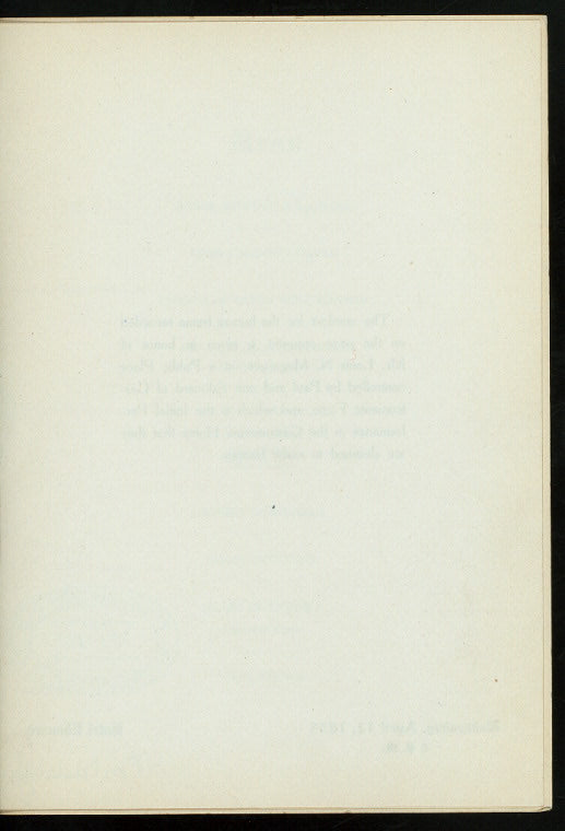 DINNER IN HONOR OF ABOVE [held by] MR. LOUIS N. MEGARGEE [at] "HOTEL EDOUARD, PHILADELPHIA, PA" (HOTEL;)