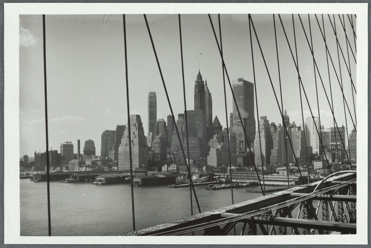 View from the Brooklyn Bridge