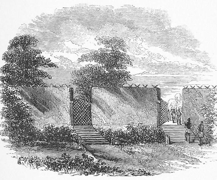 The gates of Dahomey.