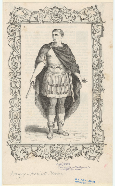 Consul's & tribune's outfit in war