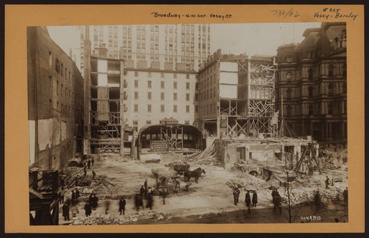 Manhattan: Broadway - Vesey Street
