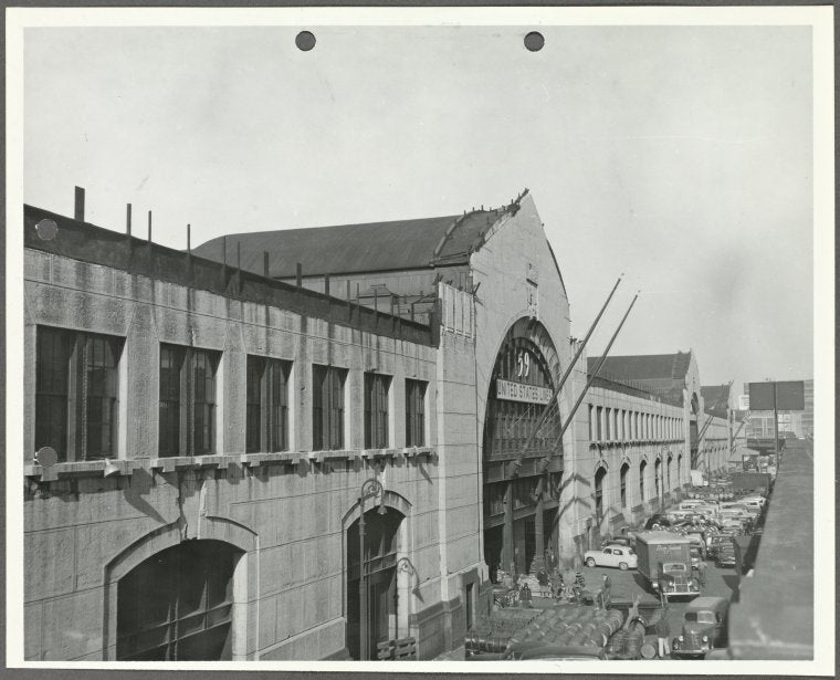 Pier 59, North River. Building View