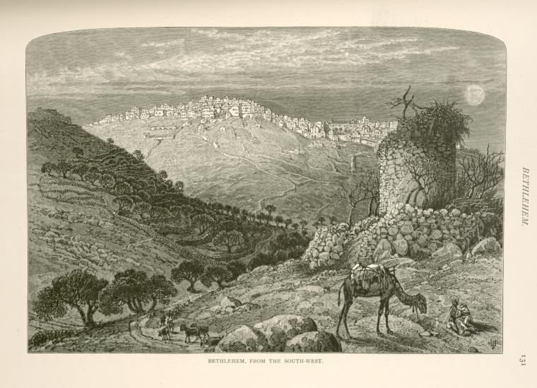 Bethlehem, from the south-west