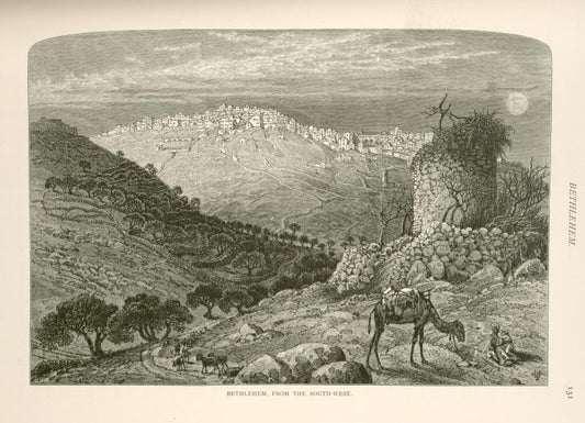 Bethlehem, from the south-west