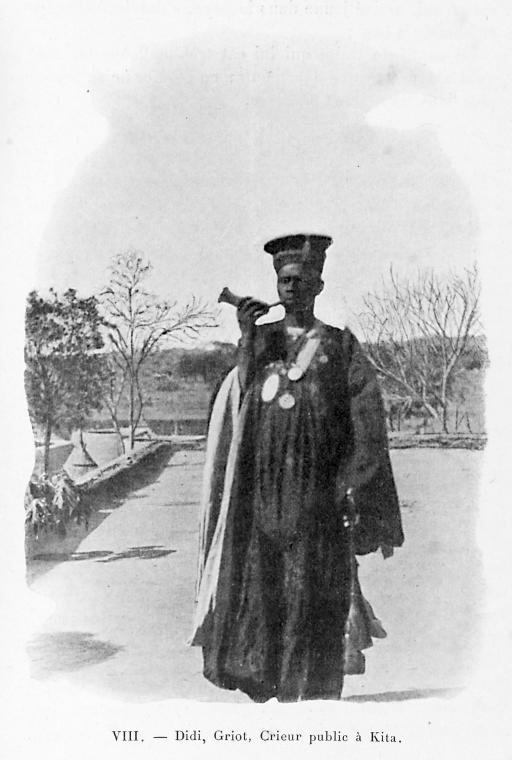 Didi, Griot, Crieur public à Kita.
