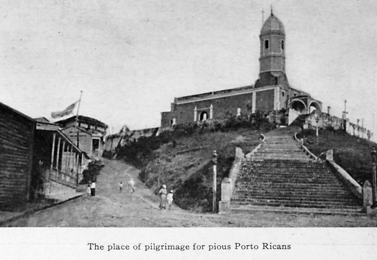 The place of pilgrimage for pious Porto Ricans.