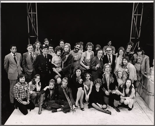 Jerry Zaks, Christopher Walken, Kathryn Walker, Anna Levine, Matthew Cowles, Kenneth McMillan, Christopher Allport, Tom Happer and Don Scardino in the stage production Kid Champion