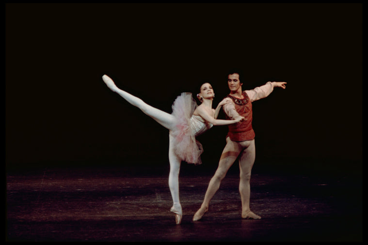 New York City Ballet production of "La Source" with Gelsey Kirkland and Helgi Tomasson, choreography by George Balanchine (New York)