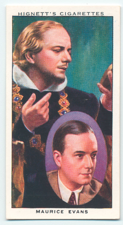 Maurice Evans as King Richard in "Richard II'.