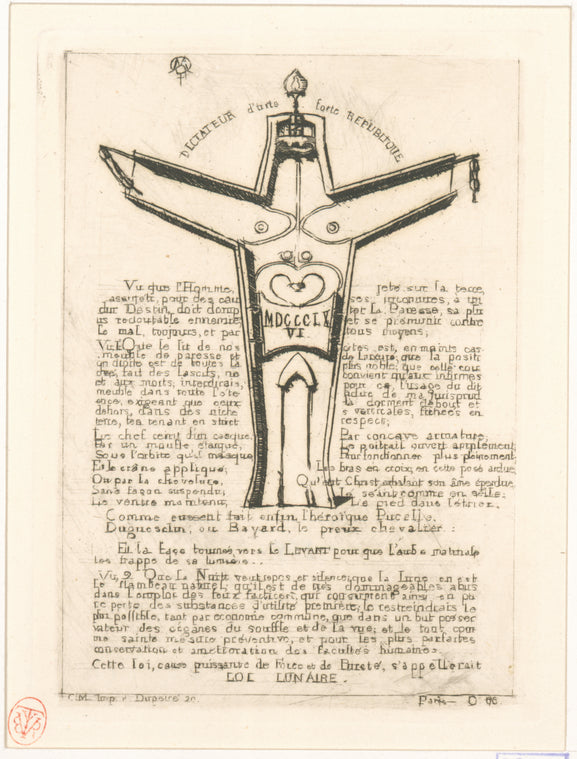 La loi lunaire [second plate].