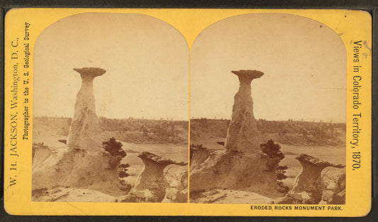 Eroded rocks, Monument Park.