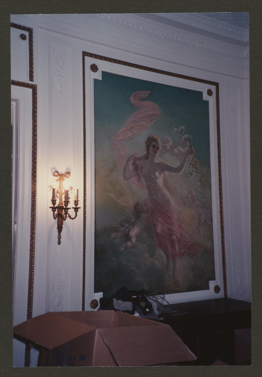 Snapshot photograph of an unidentified interior