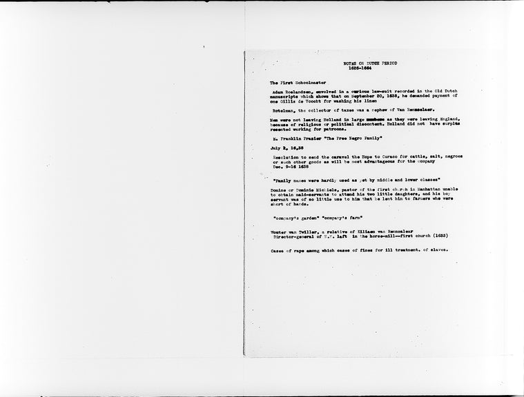 "New York State Documents Relative to Colonial History"