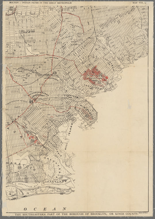 The southeastern part of the borough of Brooklyn, or Kings County