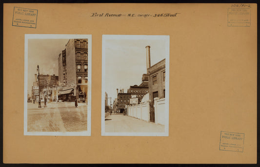 Manhattan: 1st Ave. - 34th St. E.
