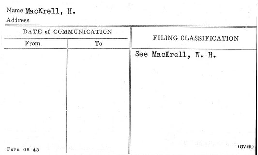 MacKrell, H.