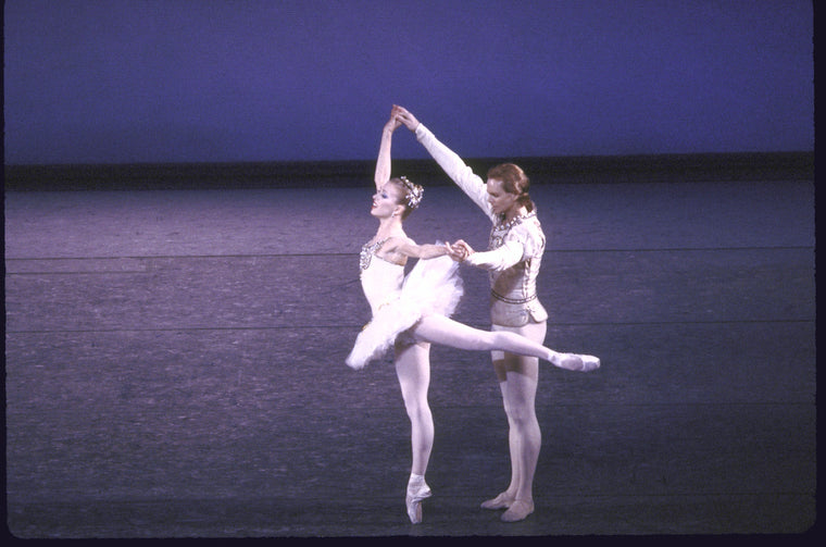 New York City Ballet production of "Jewels" (Diamonds") with Kyra Nichols and Adam Luders, choreography by George Balanchine (New York)