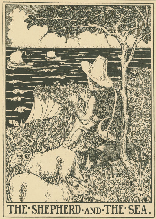 The shepherd and the sea.