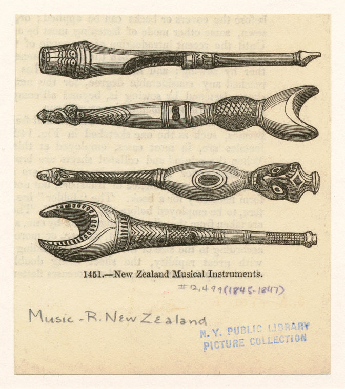 New Zealand musical instruments.