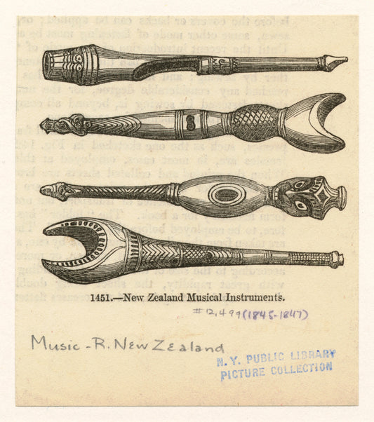 New Zealand musical instruments.