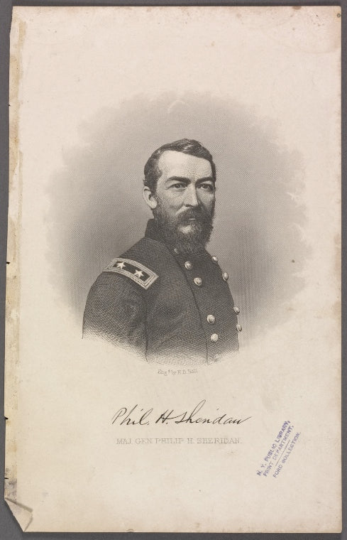 Phil. H. Sheridan. Maj. Gen. Philip H. Sheridan