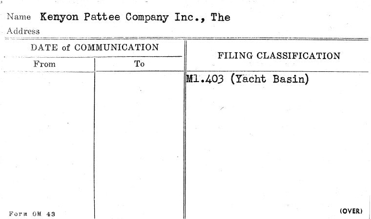 Kenyon Pattee Company Inc., The