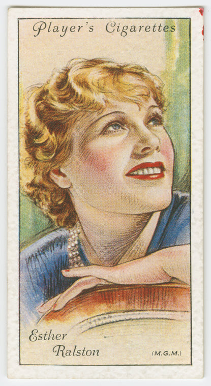 Esther Ralston.