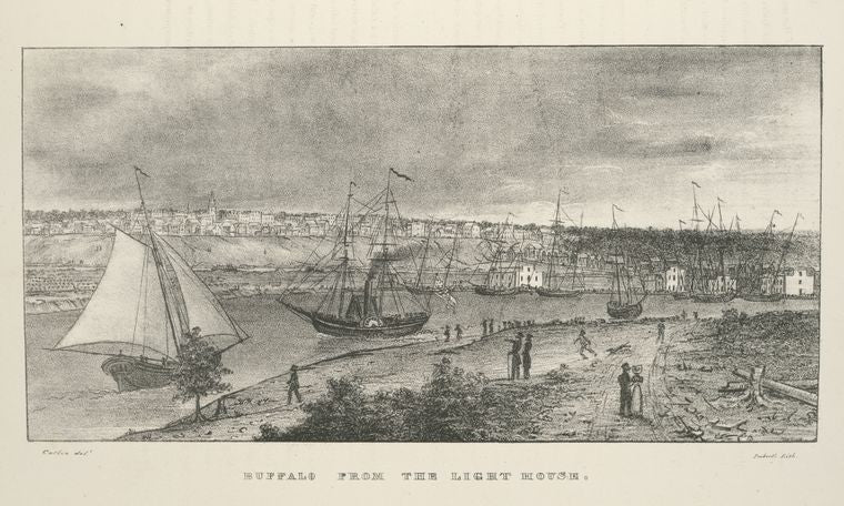 Buffalo from the lighthouse.