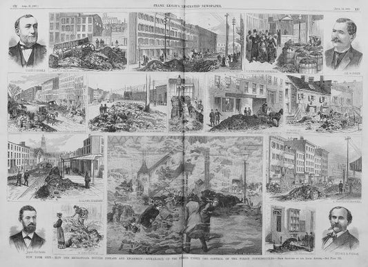 New York City—How the Metropolis Invites Disease and Epidemics—Appearance of the Streets under the Control of the Police Commissioners