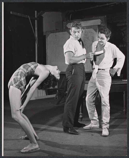 Hope Arthur, Joseph Sirola and Roberto Rodriguez in the stage production Song for a Certain Midnight