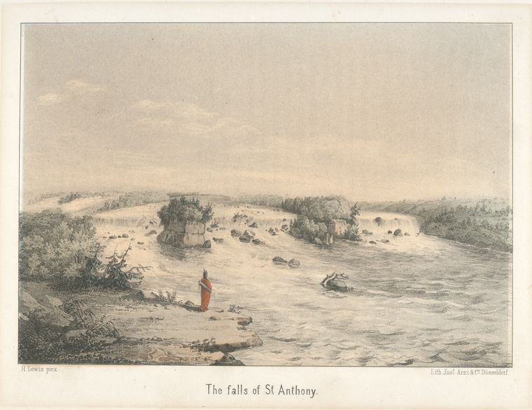 The Falls of St. Anthony.