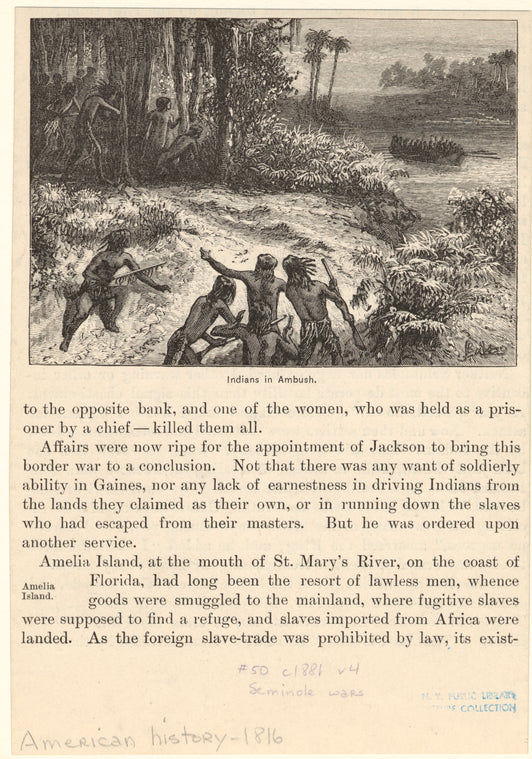 Indians in ambush