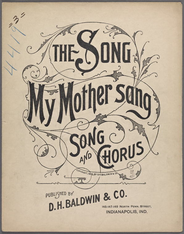 The song my mother sang