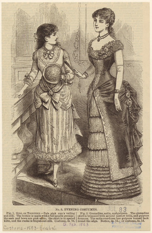 Evening costumes