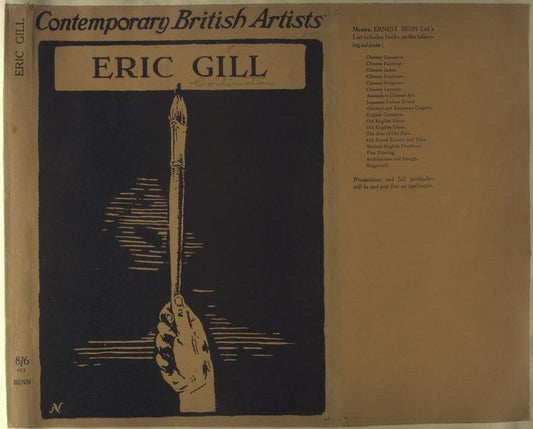 Eric Gill. (Series: Contemporary British artists.)