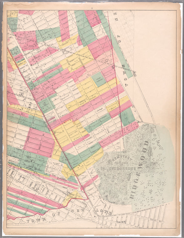 Sheet 4: Map encompassing Ocean Hill, Broadway Junction, Bushwick and Ridgewood