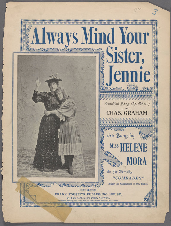Always mind your sister Jennie