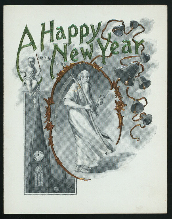 NEW YEAR'S DAY DINNER [held by] CLEGG HOTEL [at] "GREENSBORO, NC" (HOTEL;)