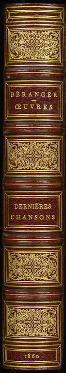 Dernières chansons de Béranger, de 1834 à 1851