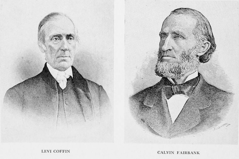 Levi Coffin. ; Calvin Fairbank.