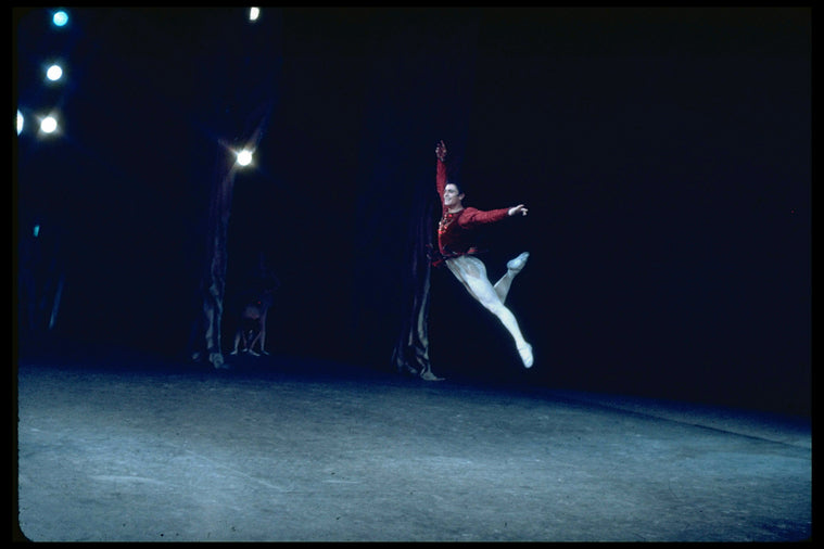 New York City Ballet production of "Jewels" (Rubies) with Edward Villella, choreography by George Balanchine (New York)