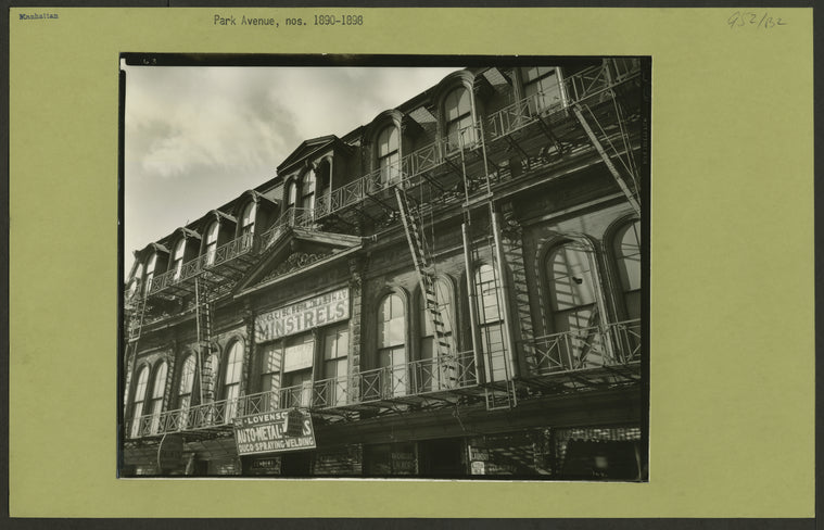 Manhattan: Park Avenue - [Between 127th and 129th Streets.]