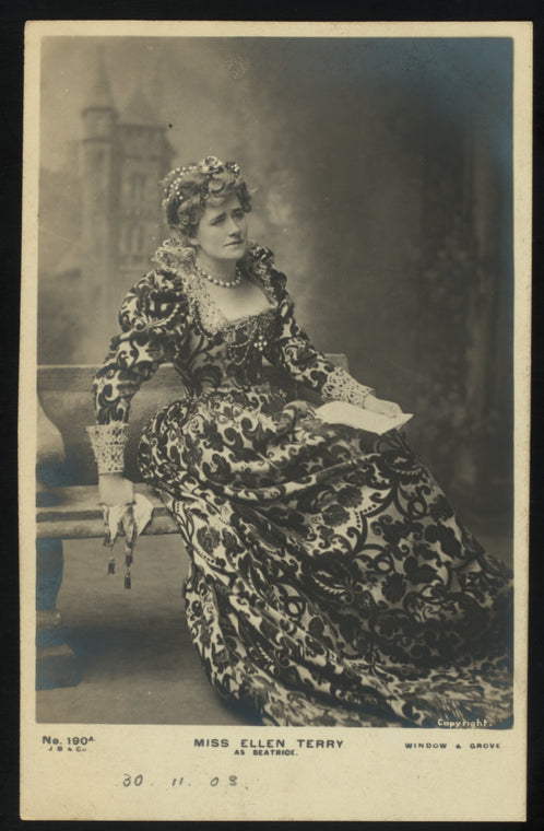 Miss Ellen Terry as Beatrice