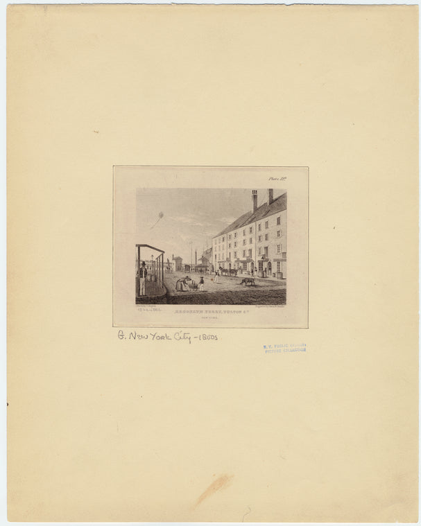 Brooklyn ferry, Fulton St