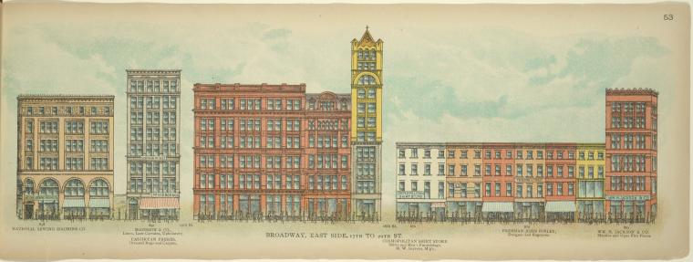 Broadway, East Side. 17th to 20th St.