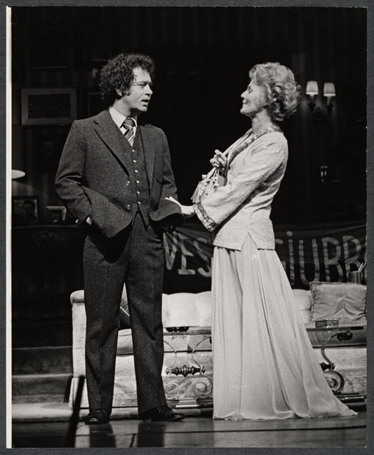 Brandon Maggart and Peggy Hagen in the stage production Applause