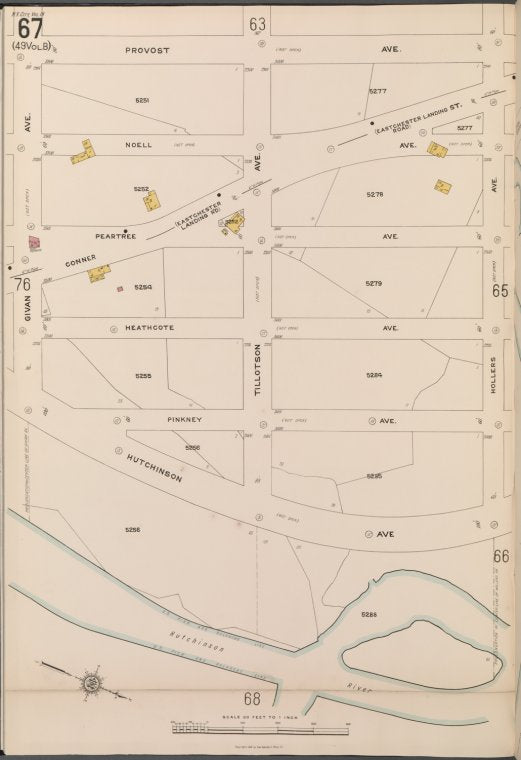 Bronx, V. 18, Plate No. 67 [Map bounded by Provost Ave., Hollers Ave., Givan Ave.]