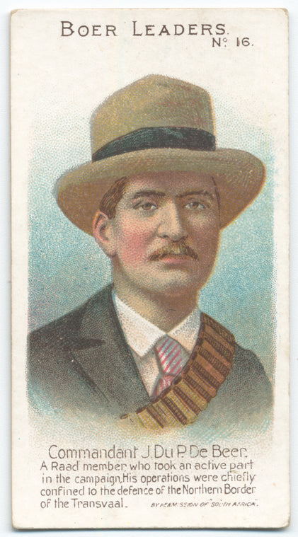 Commandant J. du P. de Beer.