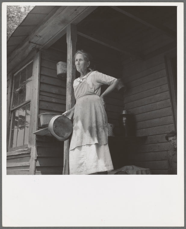 Grandmother of sharecropper family near Chesnee, South Carolina